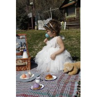 Βαπτιστικό φόρεμα Butterfly  