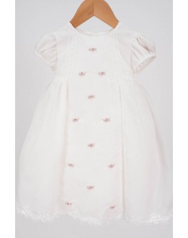 Ρομαντικό βαπτιστικό φόρεμα