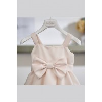 Σατέν φόρεμα σε σομον τόνους 