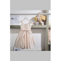 Σατέν φόρεμα σε σομον τόνους 