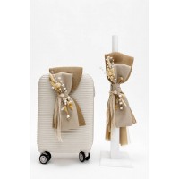Πακέτο βάπτισης με βαλίτσα boho Πακέτο βάπτισης με βαλίτσα boho