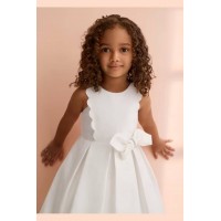 Λευκό φόρεμα κυματιστό Abel and Lula Λευκό φόρεμα κυματιστό Abel and Lula