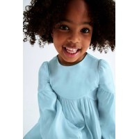 Φόρεμα γαλάζιο σατινέ Abel and Lula