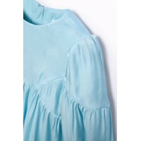 Φόρεμα γαλάζιο σατινέ Abel and Lula