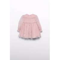 Φόρεμα ροζ Abel and Lula με τούλι και γκλίτερ 