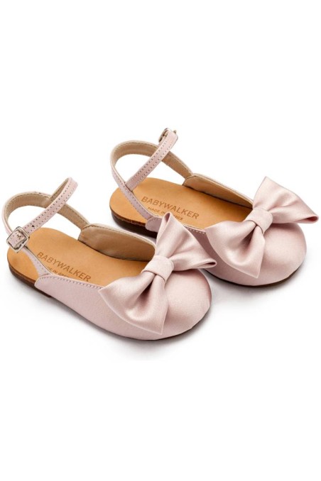 Ροζ βαπτιστικό mule Babywalker 