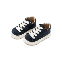 Δερμάτινο βαπτιστικό δετό sneaker Babywalker