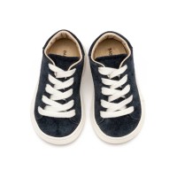 Δερμάτινο βαπτιστικό δετό sneaker Babywalker