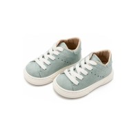 Δερμάτινο βαπτιστικό δετό sneaker Babywalker 