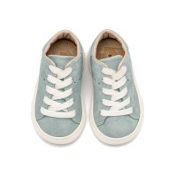 Δερμάτινο βαπτιστικό δετό sneaker Babywalker 