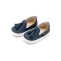 Μπλε Βαπτιστικό μοκασίνι Babywalker