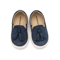 Μπλε Βαπτιστικό μοκασίνι Babywalker