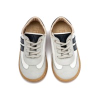 Βαπτιστικά δίχρωμα δετά sneakers Babywalker 