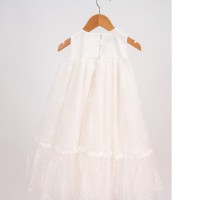 Εντυπωσιακό βαπτιστικό φόρεμα ρομαντικό