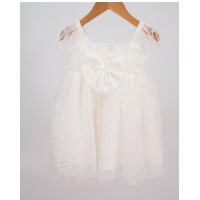 Βαπτιστικό λευκό φόρεμα 