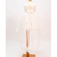 Βαπτιστικό φόρεμα με ουρά 