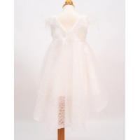 Βαπτιστικό φόρεμα με ουρά