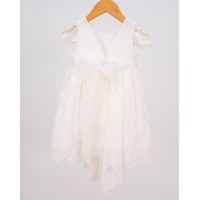 Βαπτιστικό φόρεμα με δαντέλα 