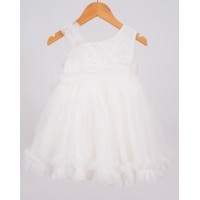 Βαπτιστικό λευκό φόρεμα