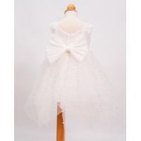 Βαπτιστικό φόρεμα με πέρλες