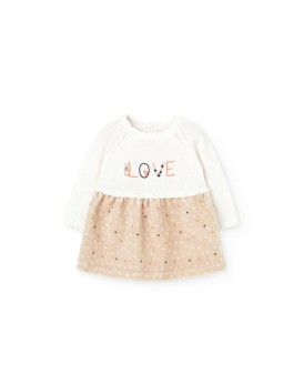 Βρεφικό δίχρωμο φορεματάκι Boboli