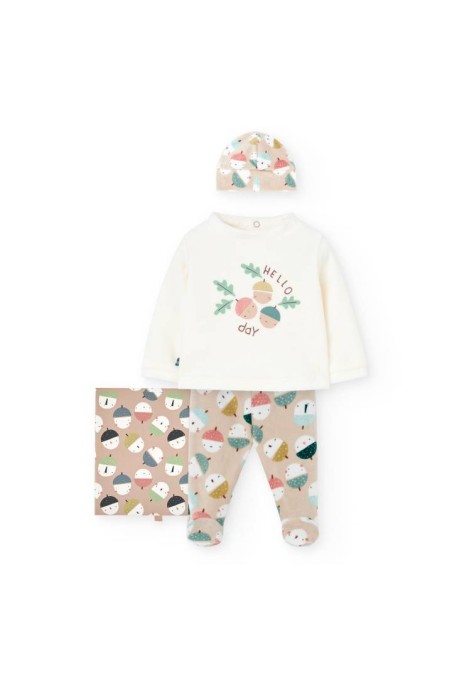 Βρεφικό σετ 3 τεμαχίων Boboli σε κουτί δώρου