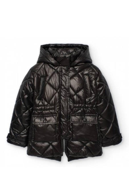 Μπουφάν μαύρο Boboli 