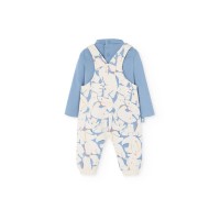 Βρεφική σαλοπέτα για αγόρι Boboli 