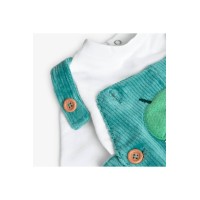 Βρεφική σαλοπέτα κοτλέ για αγόρι Boboli