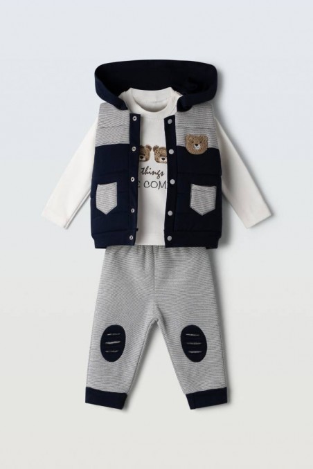 Βρεφικό σετ 3 τεμαχίων Εβίτα