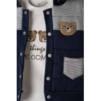 Βρεφικό σετ 3 τεμαχίων Εβίτα