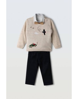 Βρεφικό σετ 3 τεμαχίων Hashtag