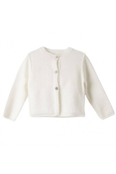 Ζακέτα πλεκτή εκρού Εβίτα 