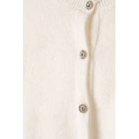 Ζακέτα πλεκτή εκρού Εβίτα 