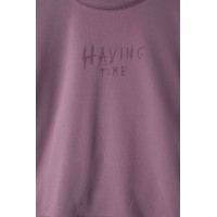 Μπλούζα μωβ Εβίτα