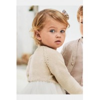 Μπολερό μπεζ Mayoral 