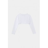 Μπολερό λευκό regular fit Mayoral