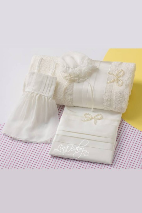 Λαδόπανο εκρού ''Φαίδρα'' Lina Baby