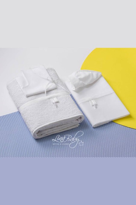 Λαδόπανο λευκό ''Φαίδων'' LinaBaby