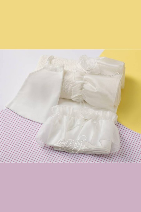 Λαδόπανο εκρού ''Βαλέρια΄'' Lina Baby