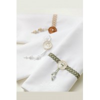 Λαδόπανο λευκό  ''Μπεν'' Lina Baby