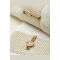 Λαδόπανο εκρού πικέ Lina-Baby