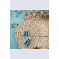 Μαρτυρικό – Κομπολόι Σουέτ Λευκό Chez Art