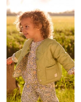 Βρεφικό αντιανεμικό με επένδυση διπλής όψεως