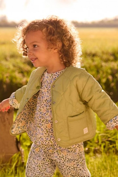 Βρεφικό αντιανεμικό με επένδυση διπλής όψεως