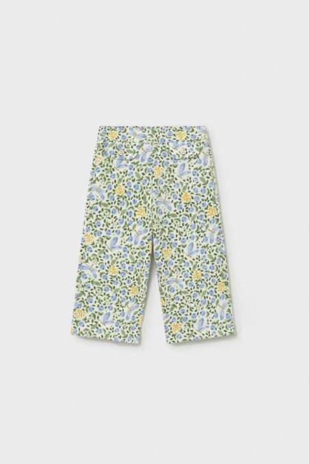 Βρεφικό παντελόνι με λουλούδια Mayoral
