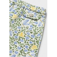Βρεφικό παντελόνι με λουλούδια Mayoral