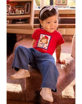 Βρεφικό αέρινο μακρύ παντελόνι Βρεφικό αέρινο μακρύ παντελόνι