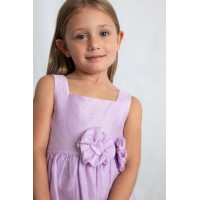 Αμπιγιέ λινό φόρεμα Mayoral