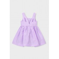 Αμπιγιέ λινό φόρεμα Mayoral